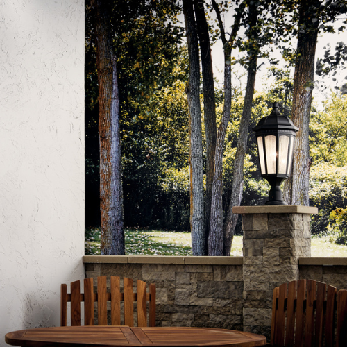 kichler outdoor pier mount light